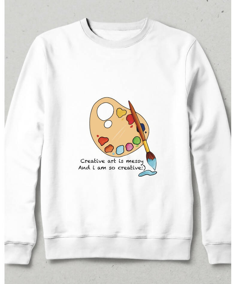 Yaratıcı Ressam Sweatshirt