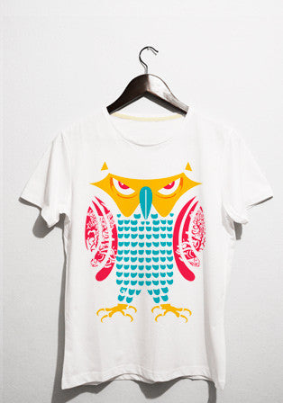 owl t-shirt - basmatik.com