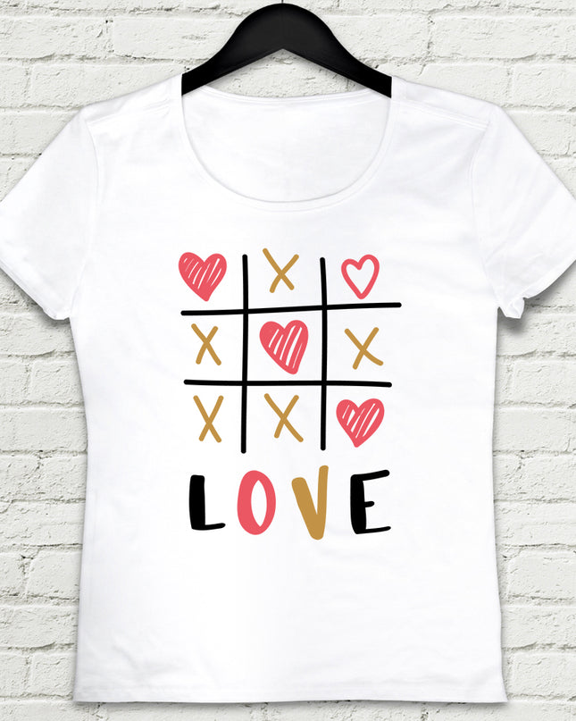 Oxo Beyaz Kadın tshirt - basmatik.com