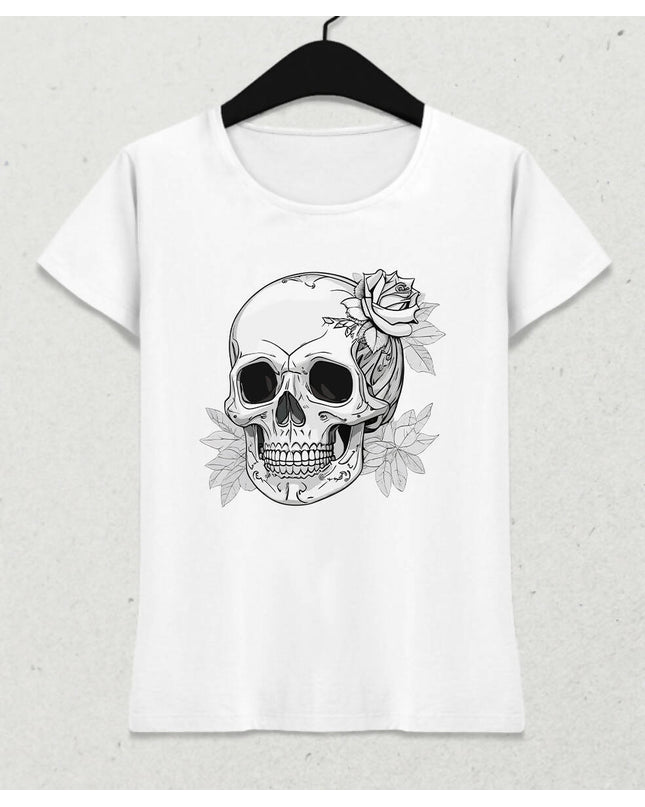 skull and rose 