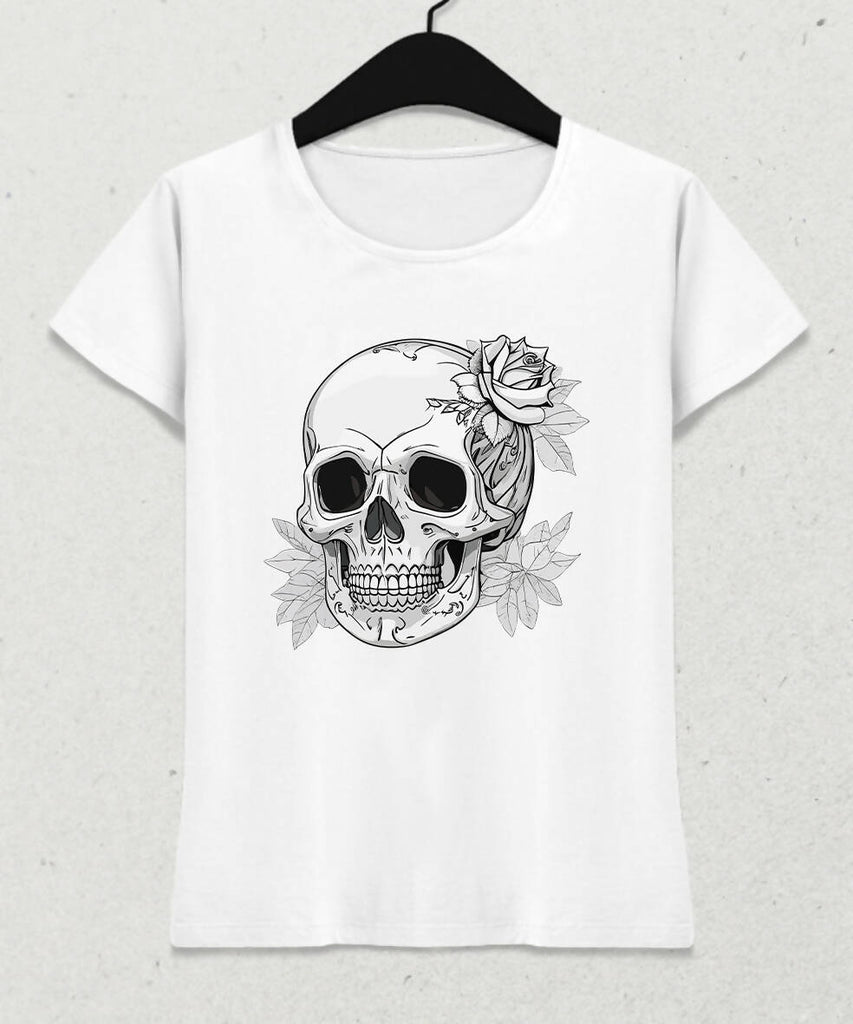 skull and rose 