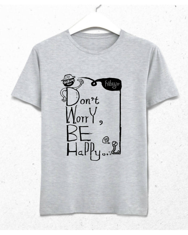 Be Happy Erkek Tişört - basmatik.com