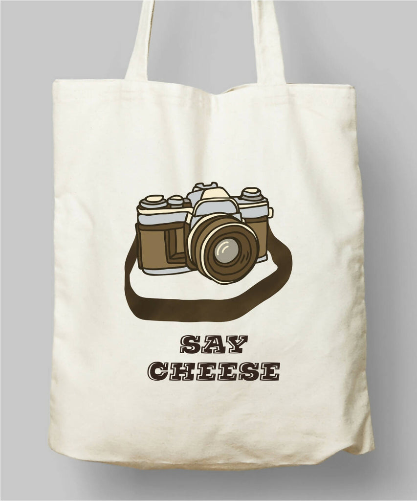 Say Cheese Photographer Cloth Bag 