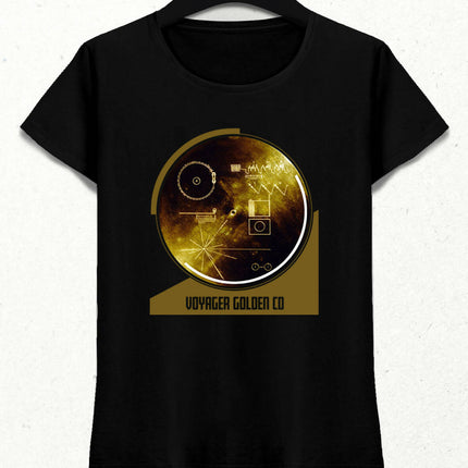 Voyager Golden CD Kadın Tişört - basmatik.com