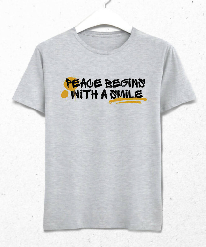 Peace Begins Men's T-Shirt