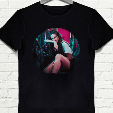 Pinky Lisa Siyah Tişört - basmatik.com
