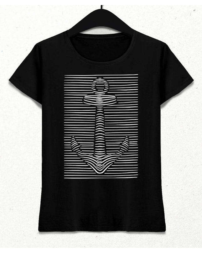 Anchor Kadın Tişört - basmatik.com
