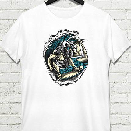 Poseidon Surf Erkek Tişört - basmatik.com