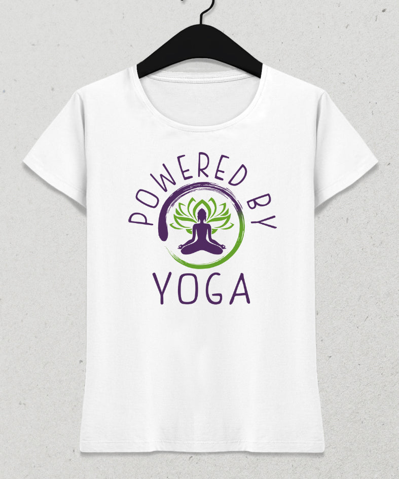 Powered yoga tişört - basmatik.com