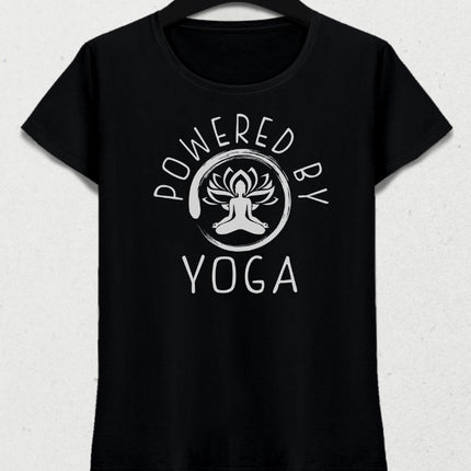 Powered yoga tişört - basmatik.com