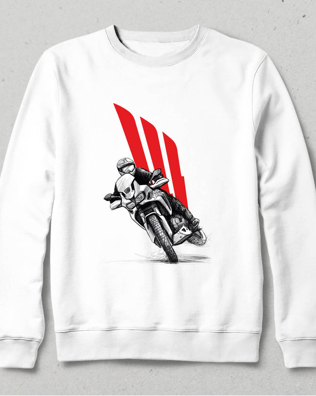 Honda Africa Twin Kapüşonsuz Sweatshirt