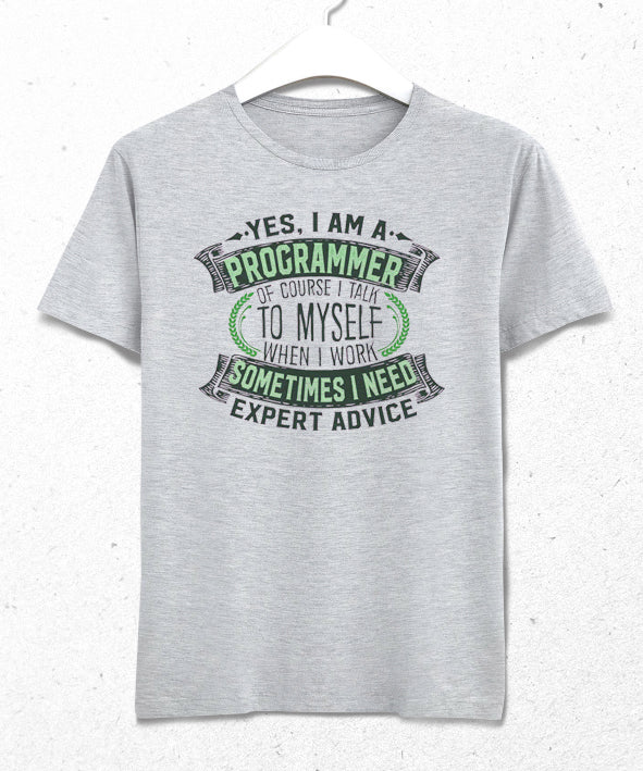 programmer vintage meslek tişört - basmatik.com