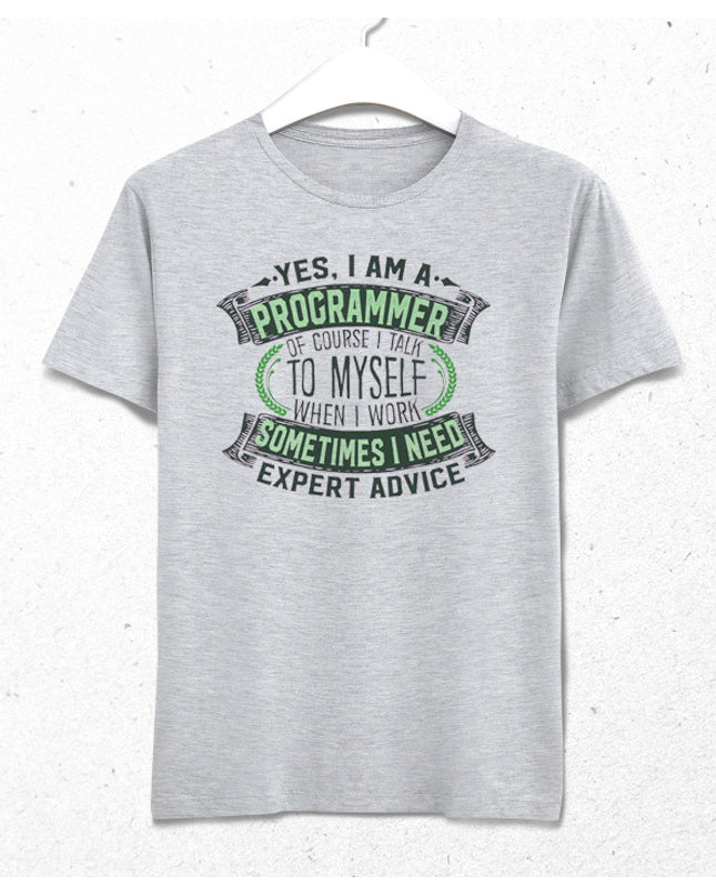 programmer vintage meslek tişört - basmatik.com