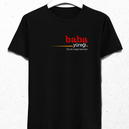 Baba Yüreği Erkek Tişört - basmatik.com