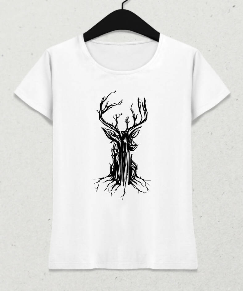 Tree Deer Women's T-Shirt