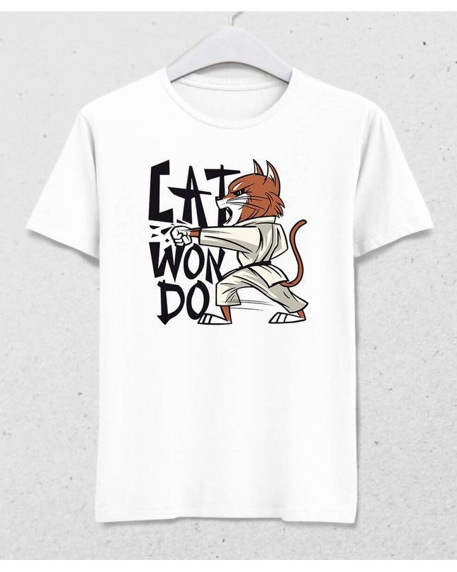Cat Taekwondo Erkek Tişört