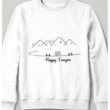 Happy Camper Mutlu Kampçı Sweatshirt