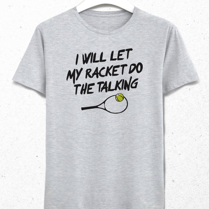 Racket talking erkek tişört - basmatik.com