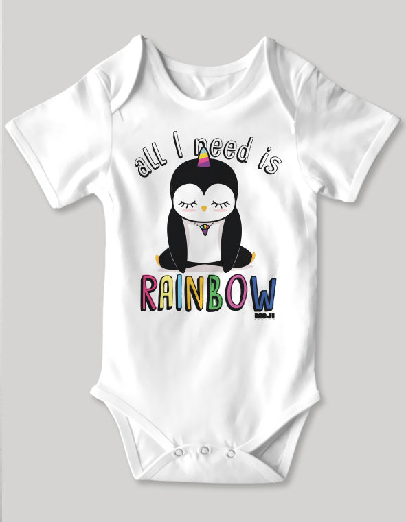 Rainbow bebek body - basmatik.com