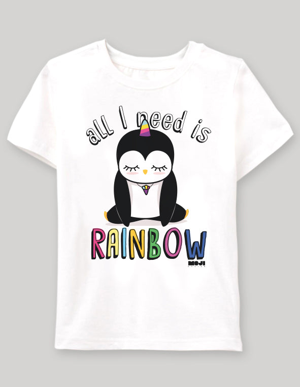 Rainbow Çocuk tshirt - basmatik.com