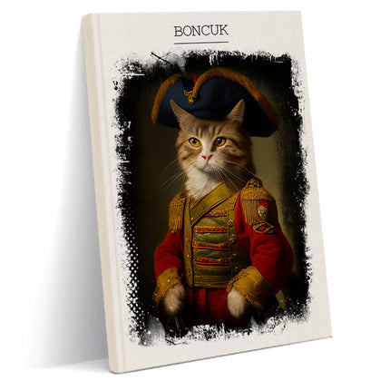 red commander cat notebook