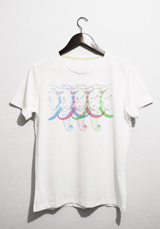 rgb elephant t-shirt - basmatik.com