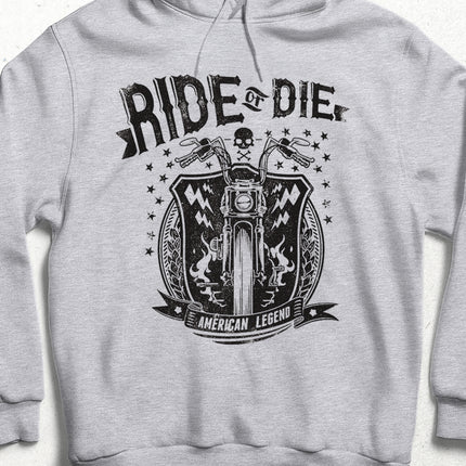 ride or die siyah kapşonlu - basmatik.com