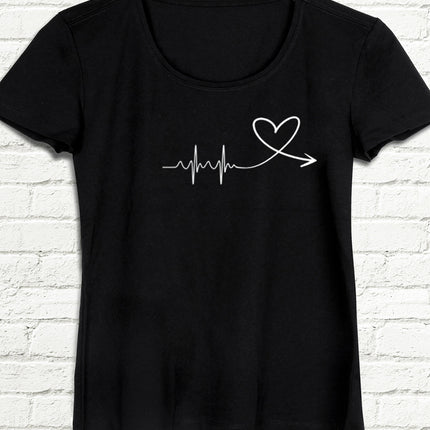 Aşkın ritmi Kadın tshirt - basmatik.com