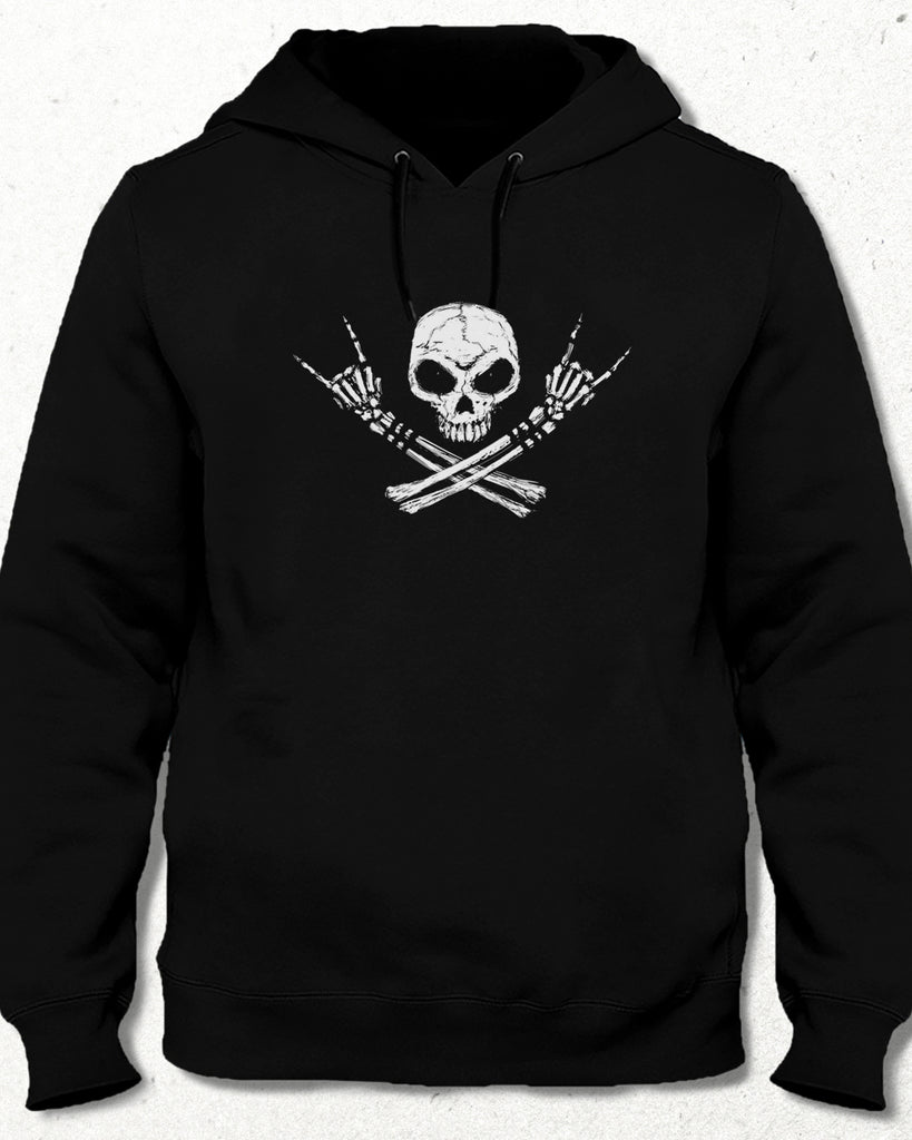 rock and roll hoodie 