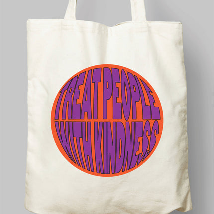 harry styles treat people with kindness tote bag - basmatik.com