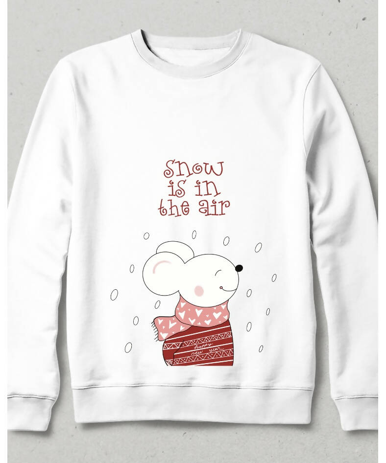 Snow is in the Air Sweatshirt