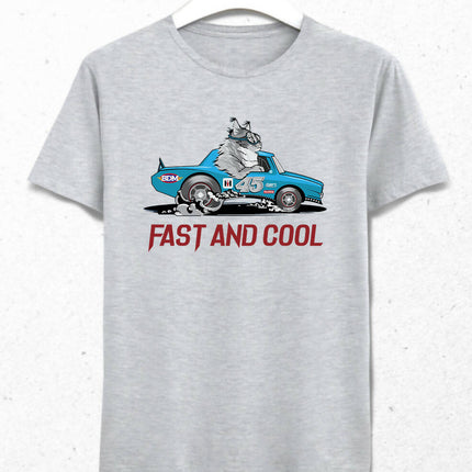 Fast And Cool Erkek Tişört - basmatik.com