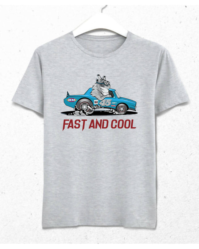 Fast And Cool Erkek Tişört - basmatik.com