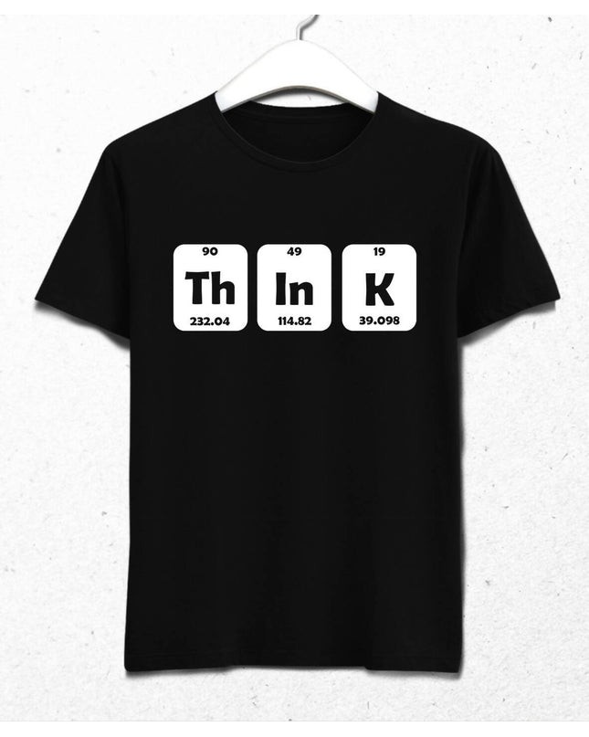 Think - Düşünmek Erkek Tişört - basmatik.com