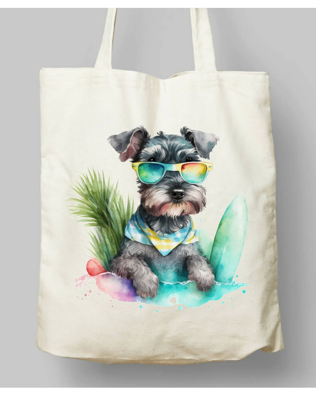 Dogs Summer Themed Tote Bag 4