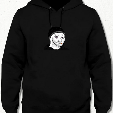 Doomer Wojak Kapüşonlu