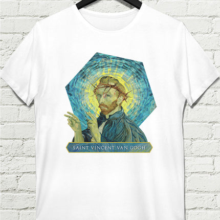 Saint Vincent Van Gogh Beyaz Tshirt - basmatik.com
