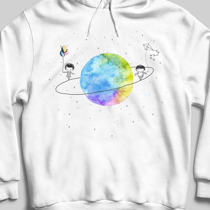 satürn beyaz kapşolu - basmatik.com