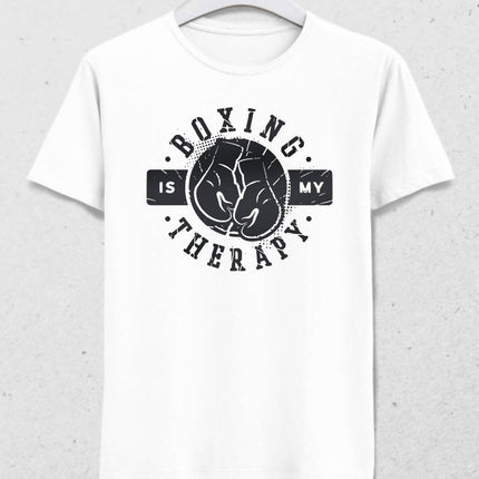 Boxing Therapy Erkek Tişört - basmatik.com