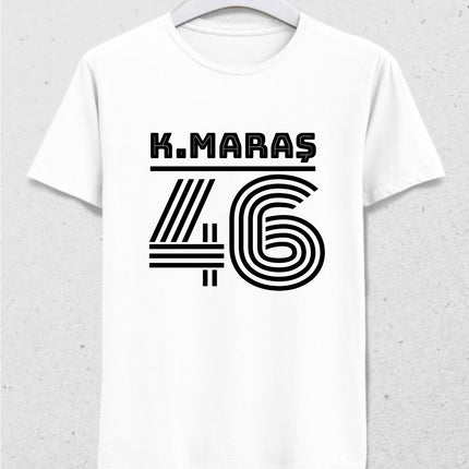 Kahramanmaraş plaka tişört - basmatik.com