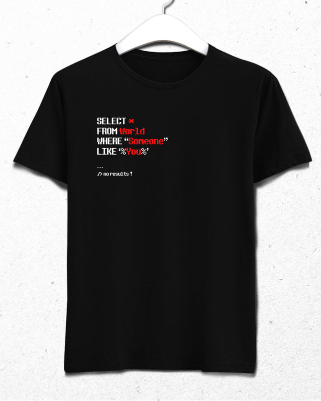 select from kodlama tişört - basmatik.com