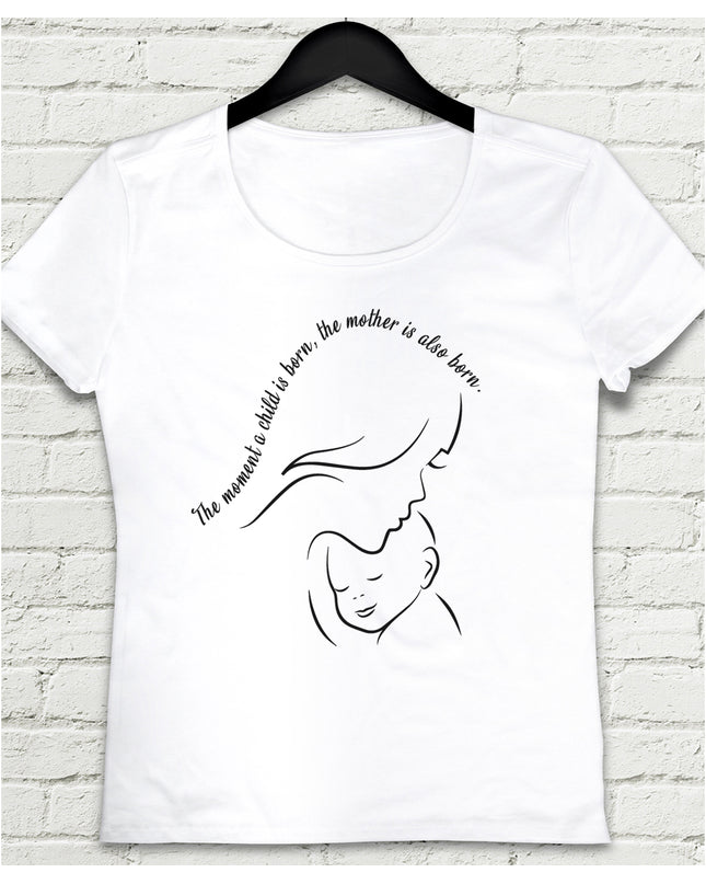 Sevgi Beyaz Tişört - basmatik.com