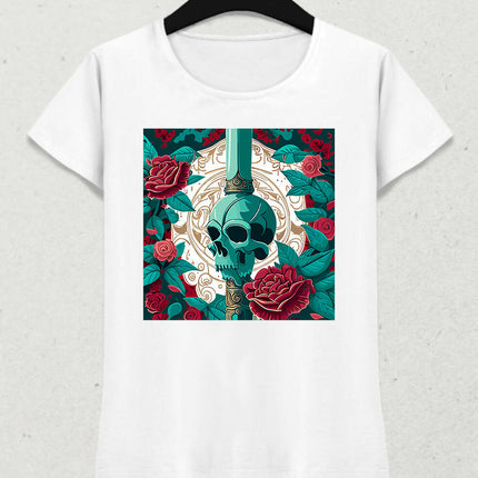 Skull, Rose and Sword 