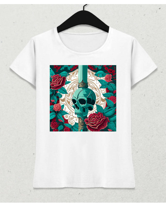 Skull, Rose and Sword 