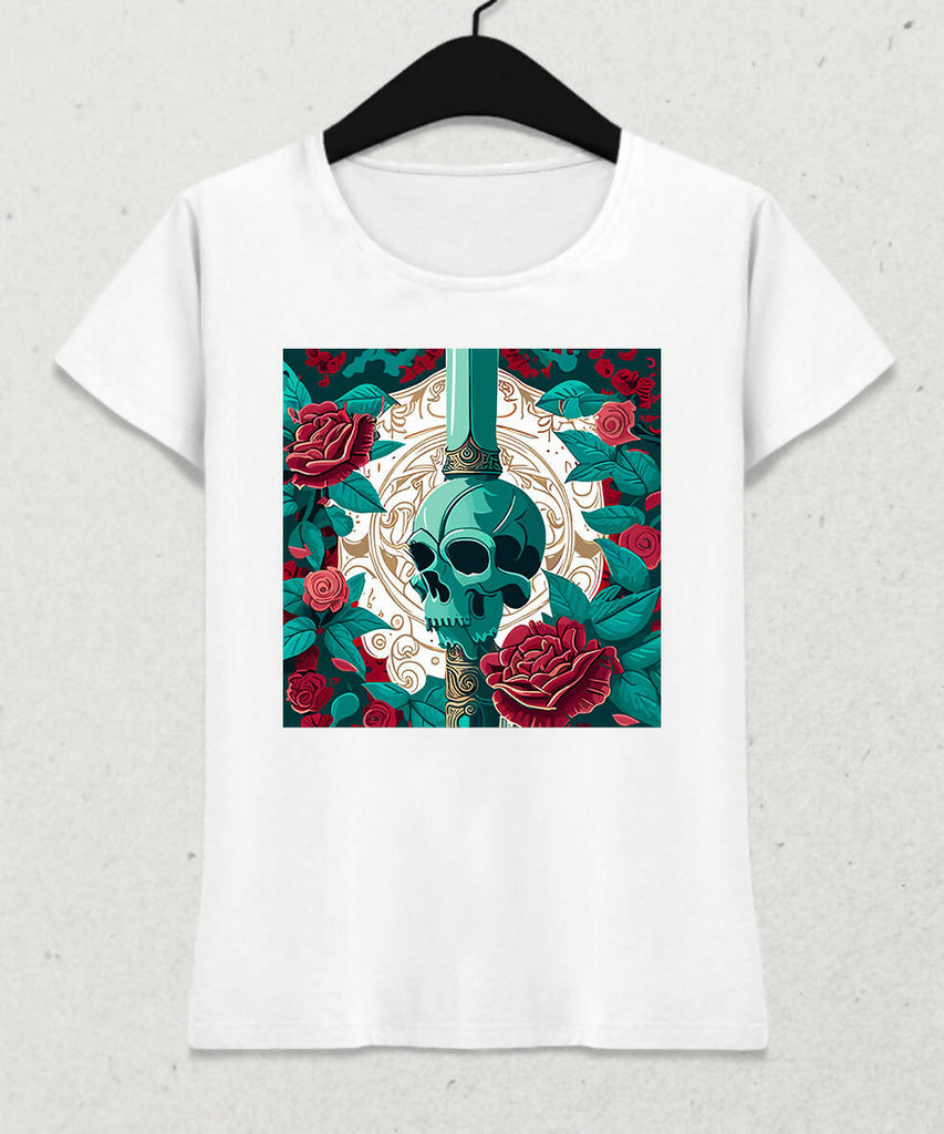 Skull, Rose and Sword 