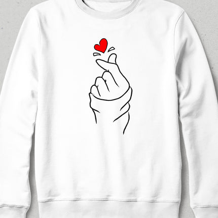 sihir beyaz sweatshirt - basmatik.com