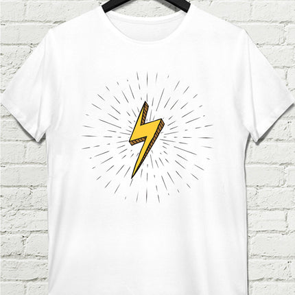 Flash Beyaz Tişört - basmatik.com