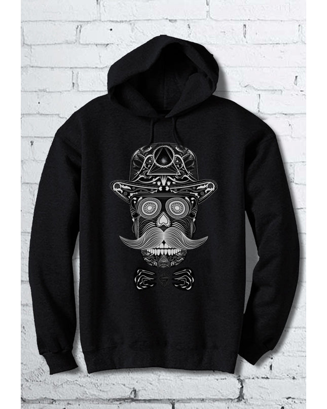 sirskull siyah sweatshirt - basmatik.com