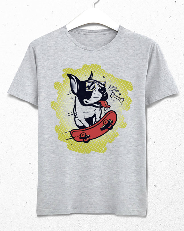Skater dog erkek tişört - basmatik.com