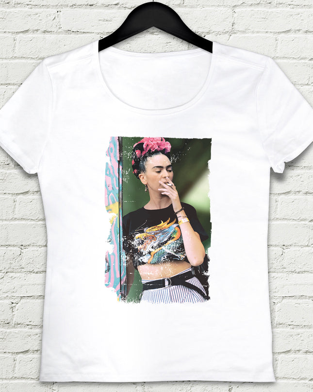 Smoking Beyaz Tshirt - basmatik.com